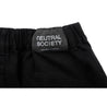 NEUTRAL SOCIETY UNISEX BARREL PANTS-BLACK
