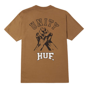 HUF UNITY SONG S/S TEE-CAMEL