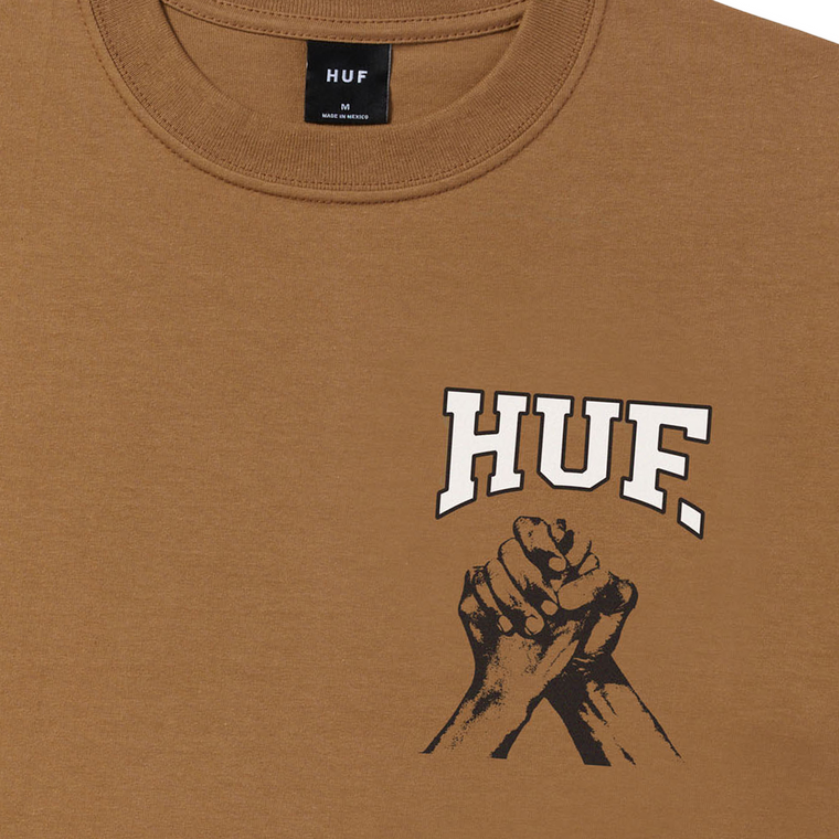 HUF UNITY SONG S/S TEE-CAMEL