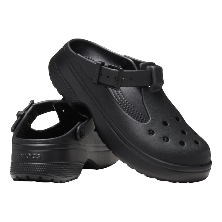 CROCS UNISEX CLASSIC MARY JANE CLOG-BLACK