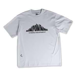 NINE POINT NINE HYBIRD EQUIPMENT S/S TEE-GREY