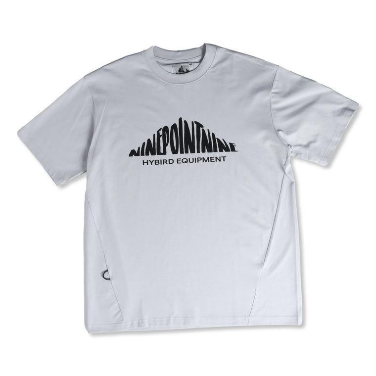 NINE POINT NINE HYBIRD EQUIPMENT S/S TEE-GREY