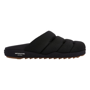 ARTICLE NO. VAGABOND BLACK PADDED CLOGS-BLACK