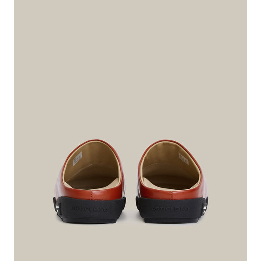 ARTICLE NO. VAGABOND CALF LEATHER BRICK-RED MULE-BRICK / RED
