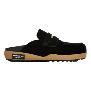 ARTICLE NO. VAGABOND LEATHER DRIFT CLOGS-BLACK