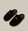 ARTICLE NO. VAGABOND LEATHER DRIFT CLOGS-BLACK