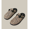 ARTICLE NO. VAGABOND LEATHER LEOPARD DRIFT CLOGS-BLACK LEOPARD