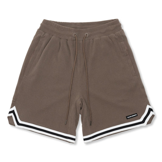 TEAMJOINED JOINED® VINTAGE CORDUROY SHORTS-DUSTY KHAKI