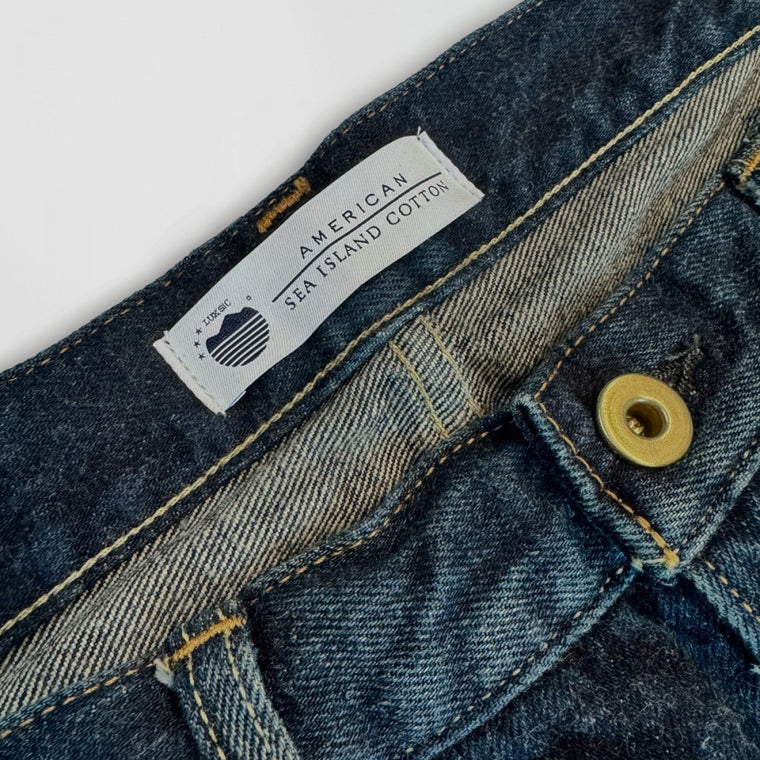 MADNESS VINTAGE DENIM. M2 REGULAR (MADE IN JAPAN)-INDIGO