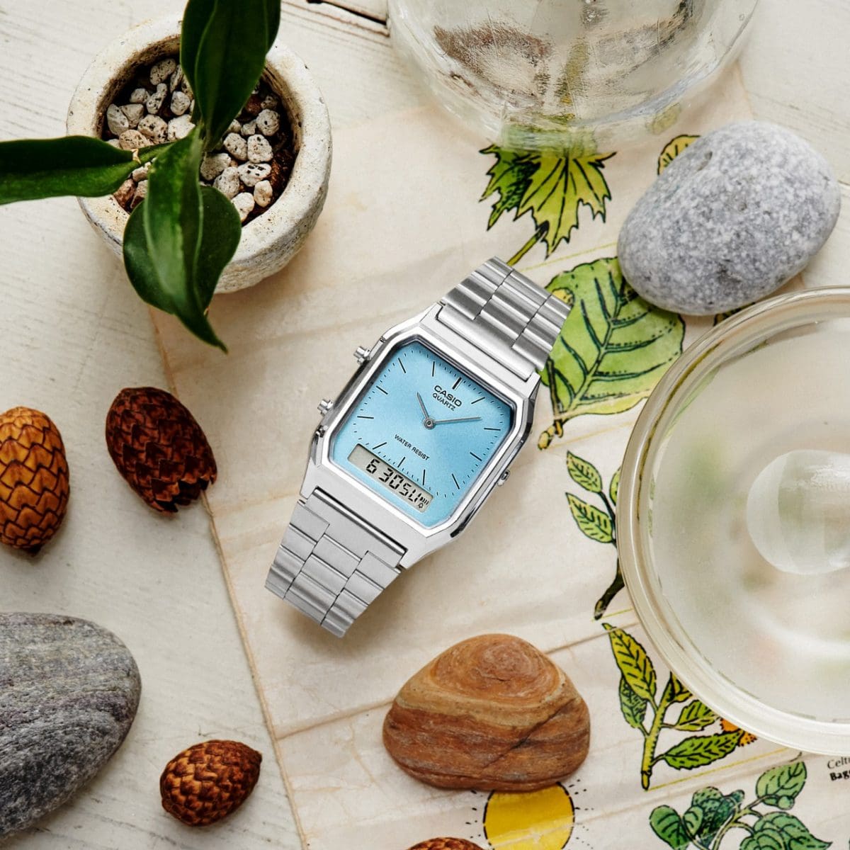 CASIO VINTAGE GENERAL LINE AQ-230-BLUE