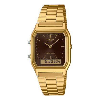 CASIO VINTAGE GENERAL LINE AQ-230-GOLD