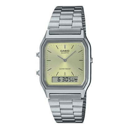 CASIO VINTAGE GENERAL LINE AQ-230-SILVER