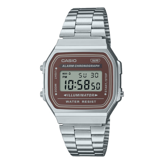 CASIO VINTAGE GENERAL LINE A168-BROWN