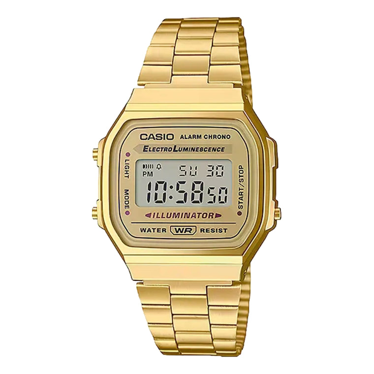 CASIO VINTAGE GENERAL LINE A168-GOLD