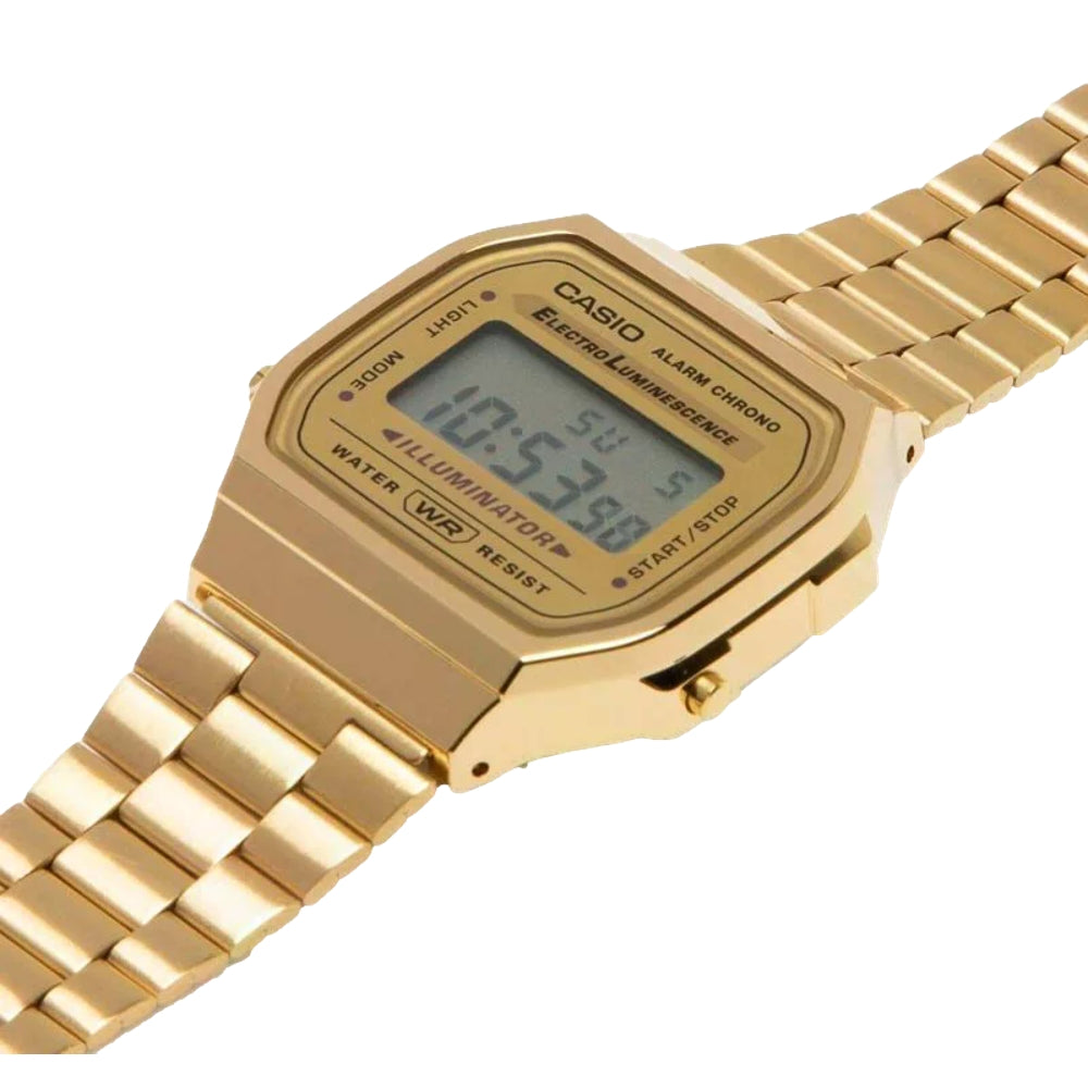 CASIO VINTAGE GENERAL LINE A168-GOLD