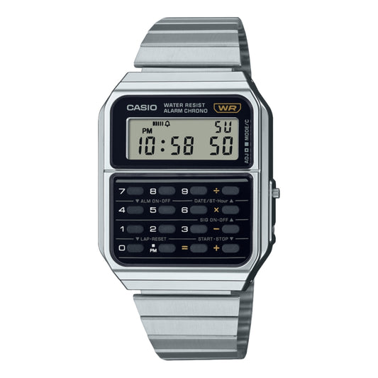 CASIO VINTAGE GENERAL LINE CALCULATOR WATCH-BLACK
