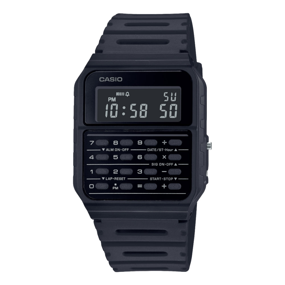 CASIO VINTAGE GENERAL LINE CALCULATOR WATCH-BLACK