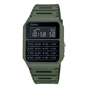 CASIO VINTAGE GENERAL LINE CALCULATOR WATCH-GREEN