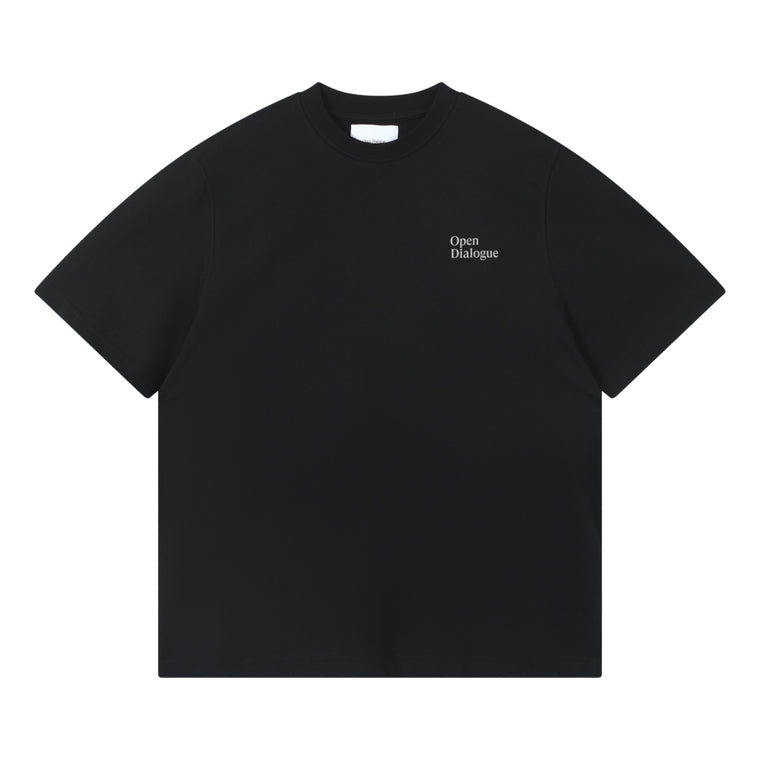 OPEN DIALOGUE VINTAGE VASE TEE-BLACK