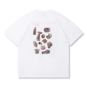 OPEN DIALOGUE VINTAGE VASE TEE-WHITE