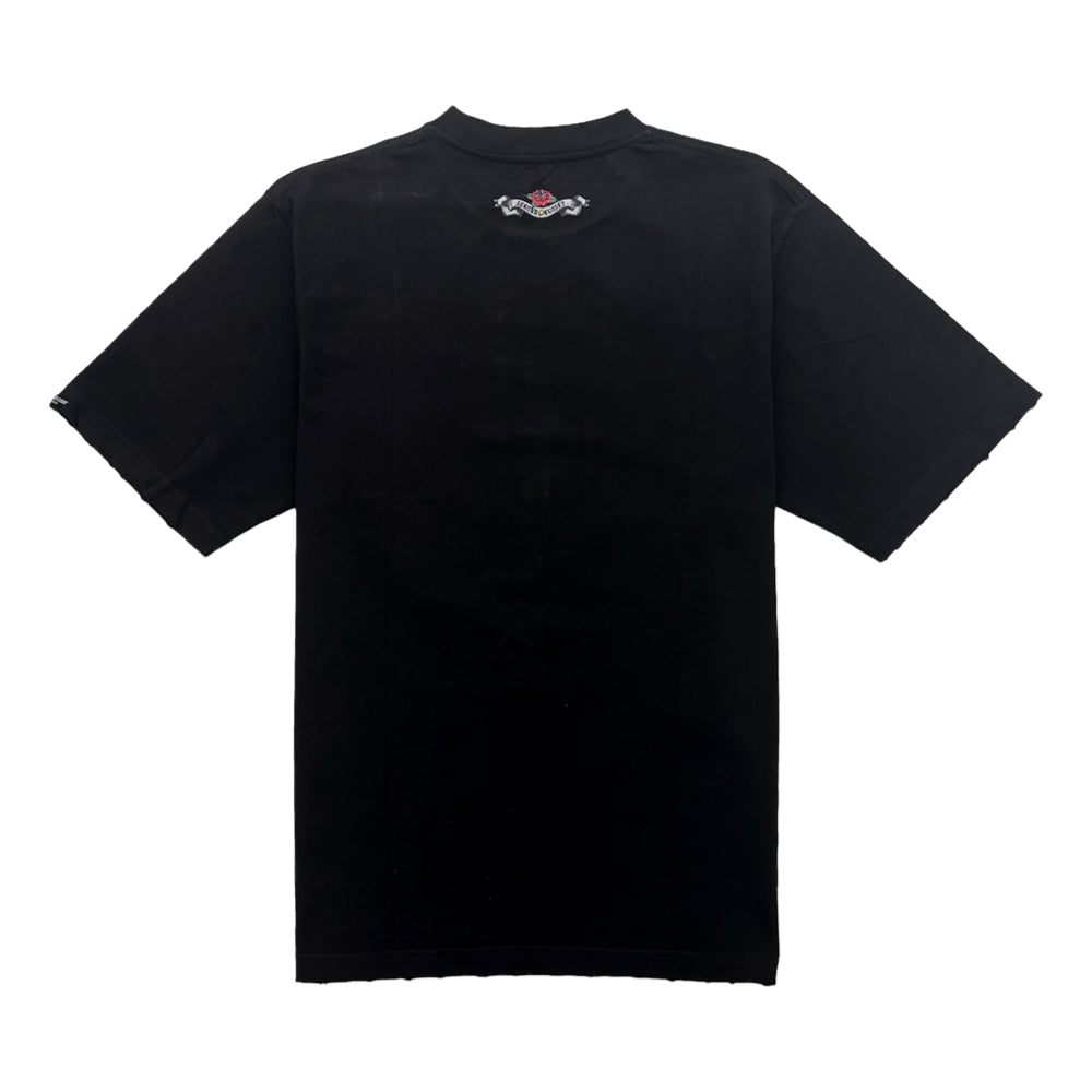 2ND CLOSET VIRGIN MARIA PRINTED T-SHIRT-BLACK