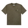 NEUTRAL SOCIETY VOLLEY BALL TEE-WASHED BROWN