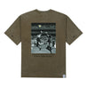 NEUTRAL SOCIETY VOLLEY BALL TEE-WASHED BROWN