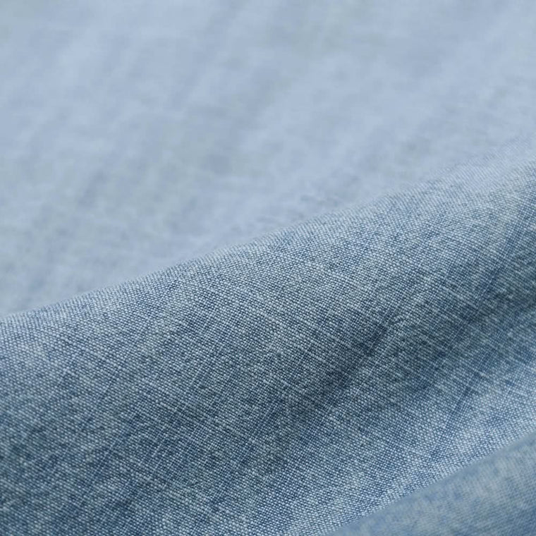 MADNESS VTG CHAMBRA BUTTONS SHIRT-INDIGO