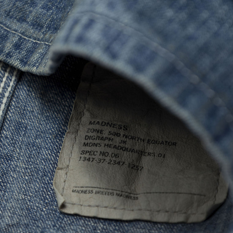 MADNESS VTG MINERS CHORE JACKET(MADE IN JAPAN)-INDIGO
