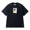 ESPRIT VINTAGE ARCHIVE PRINT RELAXED FIT T-SHIRT-BLACK