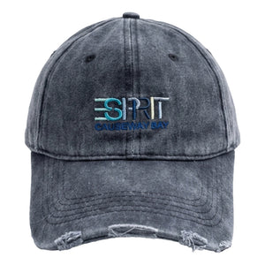 ESPRIT VINTAGE WASHED COTTON CAP-BLUE