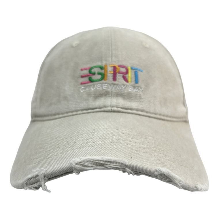 ESPRIT VINTAGE WASHED COTTON CAP-ECRU