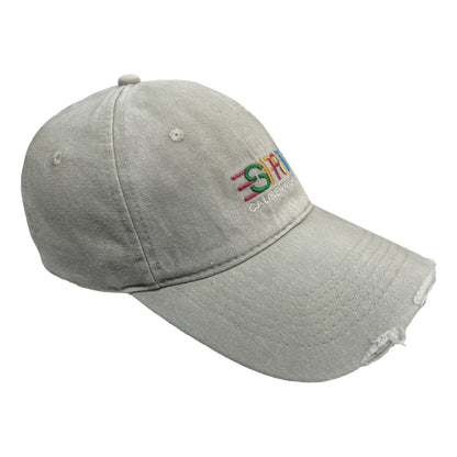 ESPRIT VINTAGE WASHED COTTON CAP-ECRU