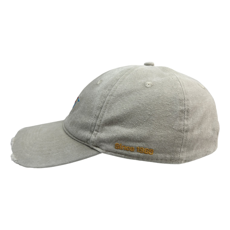 ESPRIT VINTAGE WASHED COTTON CAP-ECRU