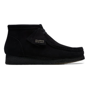 CLARKS ORIGINAL WALLABEE BOOT-BLACK SUEDE