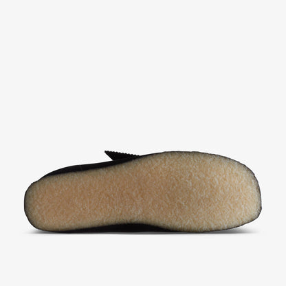 CLARKS ORIGINAL WOMEN'S WALLABEE BOOT-BLACK SUEDE