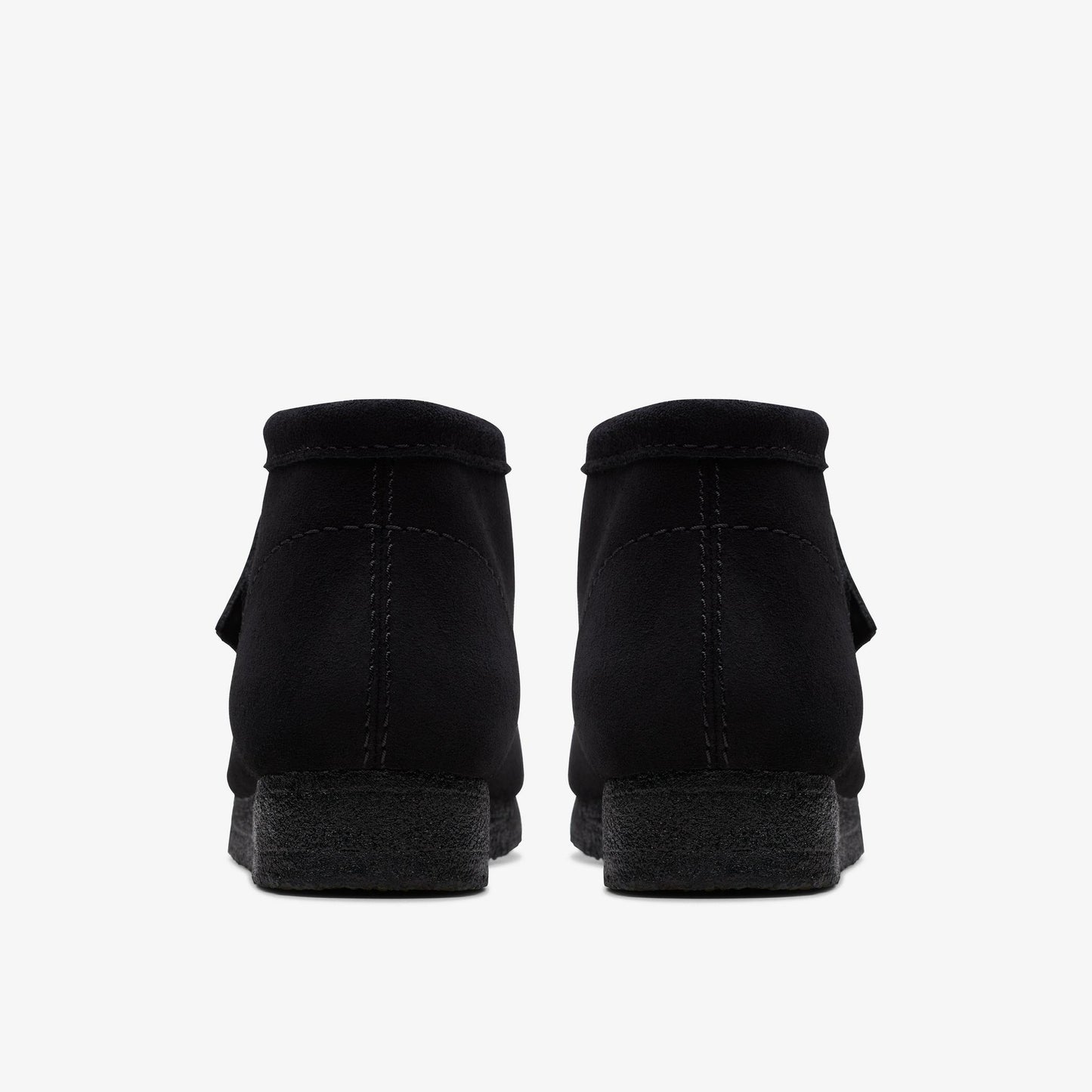 CLARKS ORIGINAL WALLABEE BOOT-BLACK SUEDE