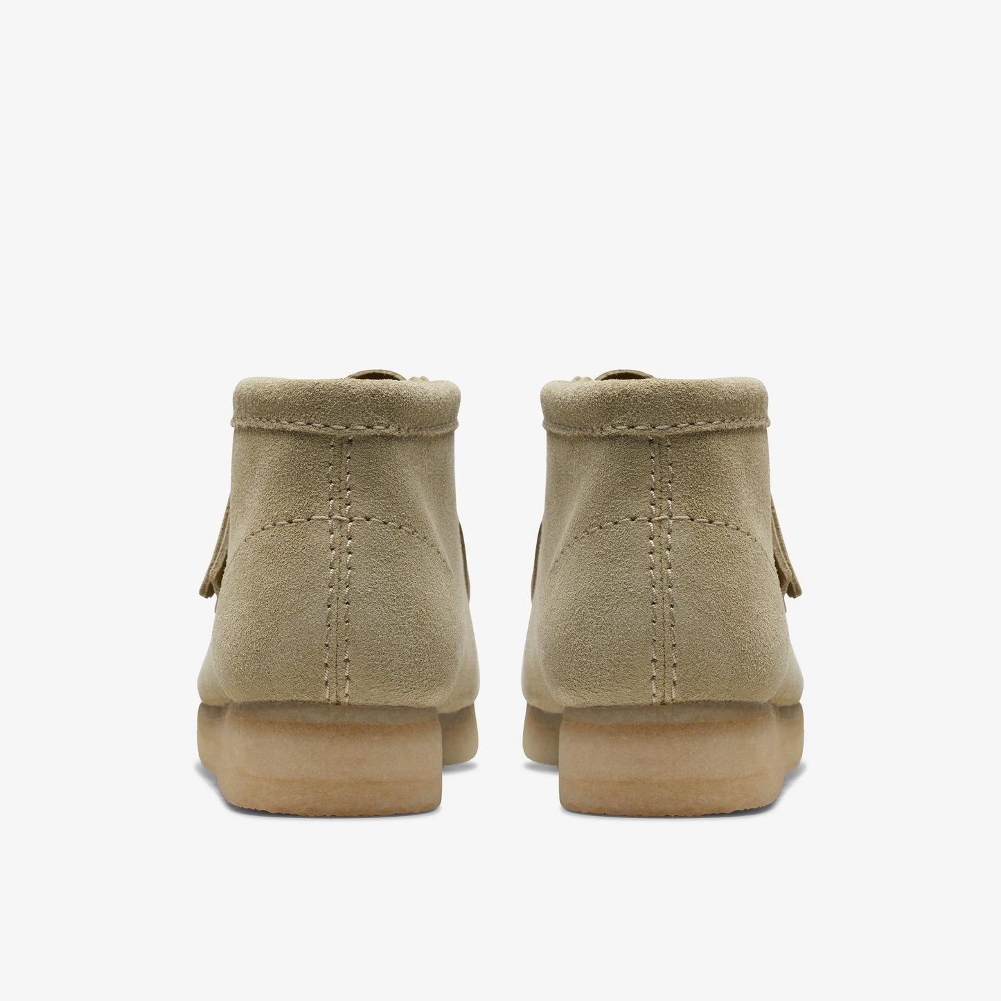 CLARKS ORIGINAL WOMEN'S WALLABEE BOOT-MAPLE SUEDE
