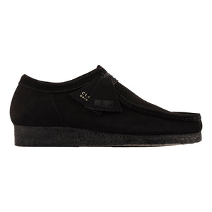 CLARKS ORIGINAL WOMEN'S WALLABEE-BLACK SUEDE