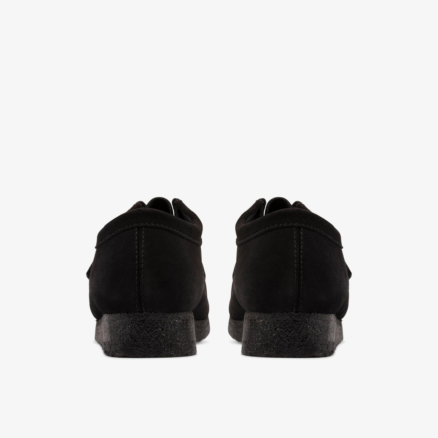 CLARKS ORIGINAL WOMEN'S WALLABEE-BLACK SUEDE