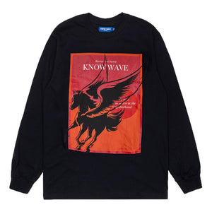 KNOW WAVE WARRIOR POET SOCIETY L/S-BLACK