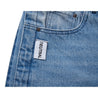NEUTRAL SOCIETY WASH DENIM WIDE SHORTS-BLUE DENIM