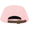 SUPREME WASHED CHINO TWILL CAMP CAP-PINK