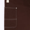 A[S]USL WASHED DENIM CROPPED PANTS-BROWN