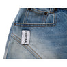 NEUTRAL SOCIETY WASHED DENIM WIDE SHORTS-BLUE DENIM