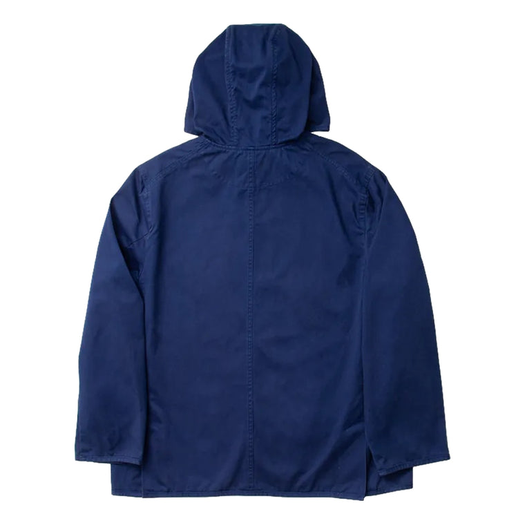 SCENE BY ICE FIRE WASHED HOODIE JACKET-NAVY