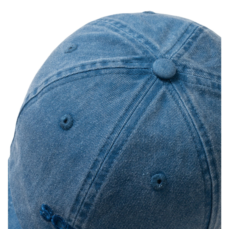 SCENE BY ICE FIRE WASHED LOGO CAP-BLUE