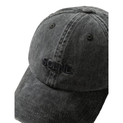 SCENE BY ICE FIRE WASHED LOGO CAP-GREY