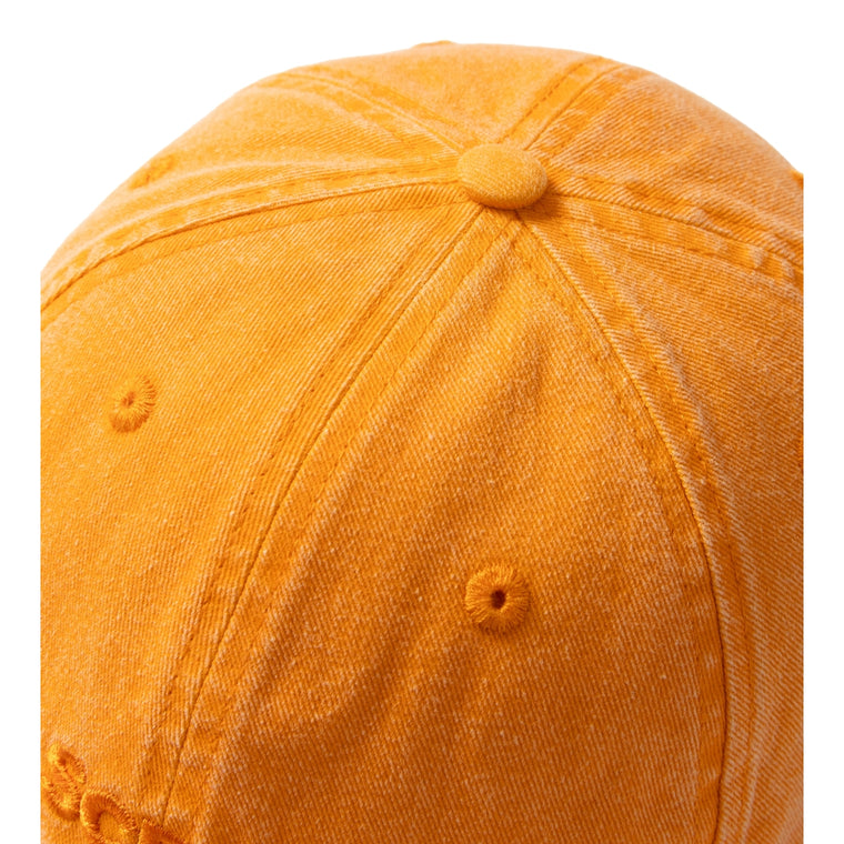 SCENE BY ICE FIRE WASHED LOGO CAP-ORANGE