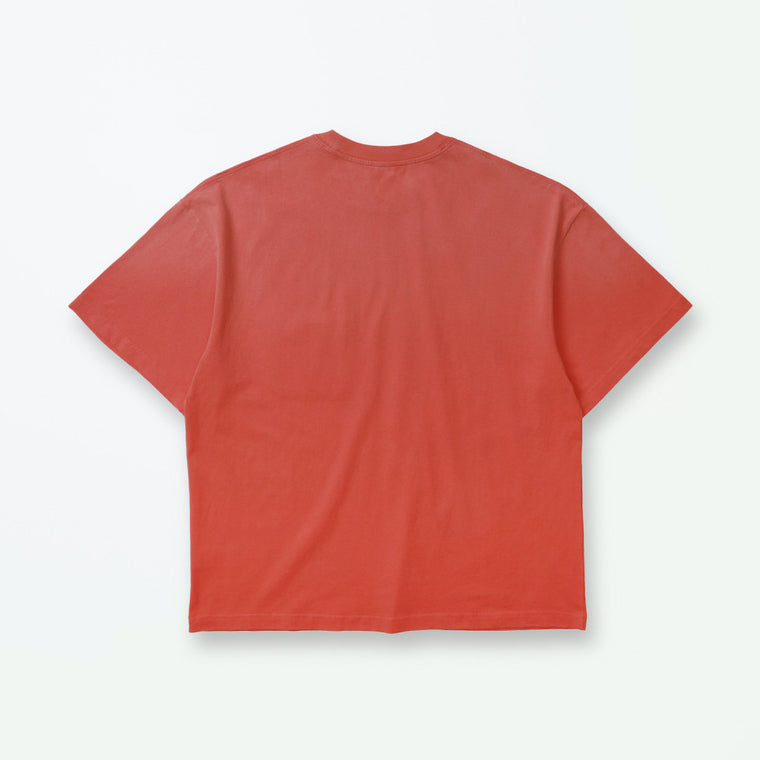 MADNESS WASHED POCKET TEE-RED